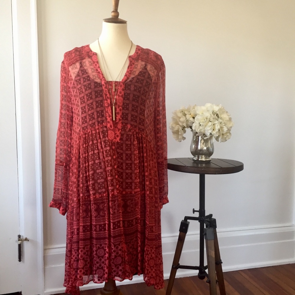 ANTHROPOLOGIE/ MAEVE boho dress
